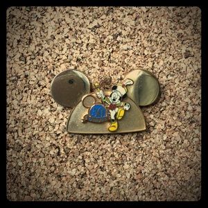 50th Anniversary Disney Gold Mickey Ears Pin
